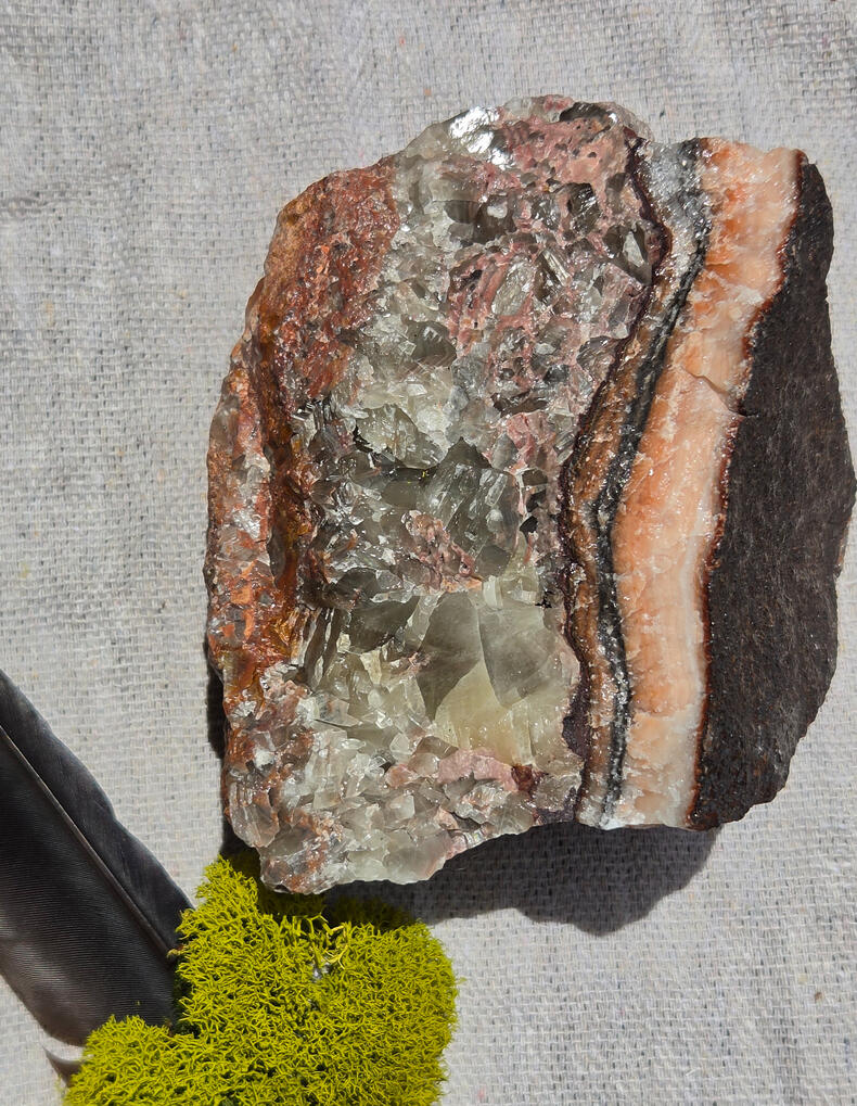 Rainbow Calcite from Mexico Rainbow Calcite from Mexico