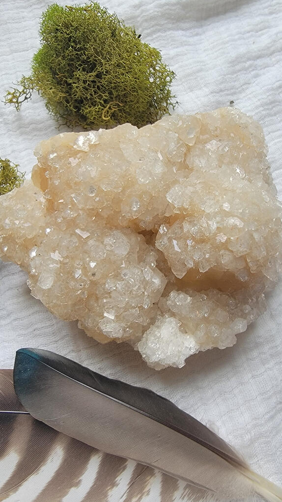 Zeolite Cluster from India Zeolite Cluster from India