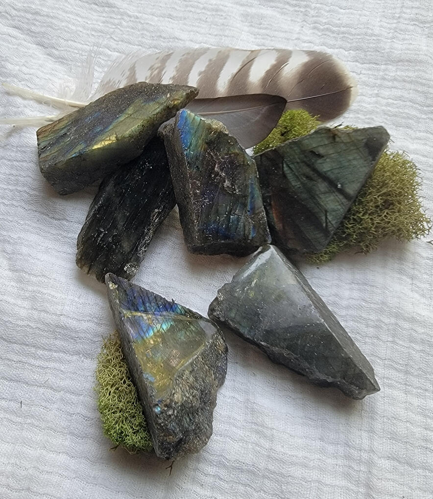 Labradorite Pieces Labradorite Pieces