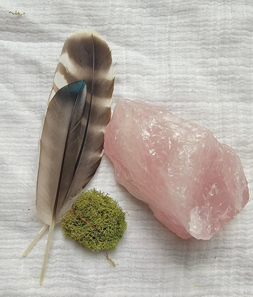 Rose Quartz Chunk from Brazil Rose Quartz Chunk from Brazil
